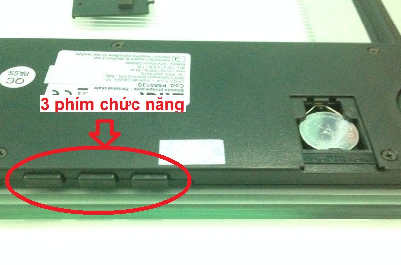 cân sức khỏe PS6913-nút chức năng