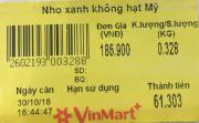 Cân siêu thị in tem nhãn mã vạch TM-AA-5D-30kg điện tử thường vụ kỹ thuật số